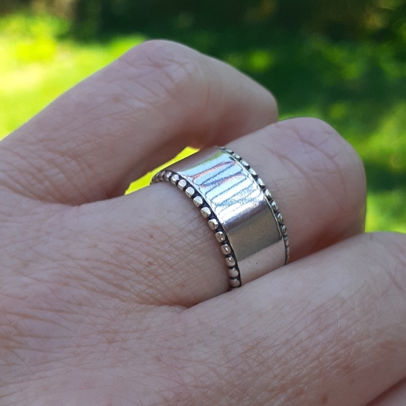 NEW Bohemian S925 Vintage Adjustable Antique Ring - Picture 9 of 9